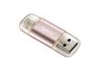 USB флэш-накопитель 64GB Apacer Lightning Dual AH190 (iPhone/iPad) розовый USB3.1