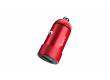 АЗУ Hoco Z32 Speed Up single port QC3.0 car charger red