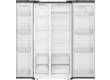 Холодильник Shivaki SBS-572DNFGBL черное стекло (двухкамерный)