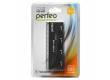 Кардридер Perfeo USB-HUB 4 Port, (PF-VI-H026 Black) чёрный