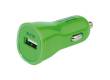 Автомобильный адаптер USB 1000 mAh, арт.009462 (Зеленый)
