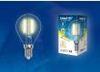 Светодиодная (LED) Лампа FIL (прозрачная) Uniel LED-G45-6W/WW/E14/CL шар прозр