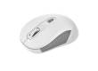 mouse Perfeo Wireless "PARTNER", 4 кн, DPI 800-1600, USB, белый/серый 