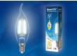 Светодиодная (LED) Лампа FIL (прозрачная) Uniel LED-CW35-7,5W/WW/E14/CL Air свеча на ветру