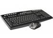 Клавиатура + мышь A4Tech 9200F клав:черный мышь:черный USB 2.0 беспроводная Multimedia