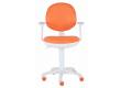 Кресло детское Бюрократ Ch-W356AXSN оранжевый 15-75 крестовина пластик пластик белый