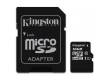 Карта памяти Kingston MicroSDHC 16GB Class 10 UHS-I (45MB/s) + adapter