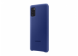 Чехол (клип-кейс) Samsung для Samsung Galaxy A41 Silicone Cover синий (EF-PA415TLEGRU)