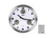 Часы настенные аналоговые Hama AG-300 H-113982 серебристый