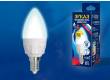 Лампа светодиодная диммир Uniel LED-C37 7W/4000K/E14/FR/DIM 