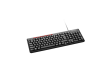 kbrd CANYON Wired Keyboard, slim, 116 keys with Multimedia functions, USB