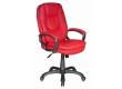 Кресло руководителя Бюрократ CH-868AXSN/Red сиденье красный искусственная кожа (пластик темно-серый)