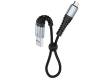 Кабель USB Hoco X38 Cool Charging data cable for Micro (L=0.25M) Black