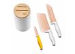 Набор кухонных ножей Xiaomi Solista Solo Titanium-Plated Rose Gold Cutter (4 pcs)