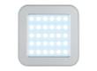 Светильник светодиодный накл Uniel ULE-S03-3W/NW/4500K IP41 3 Вт алюм квадрат серебр