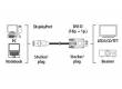 Кабель Hama H-54593 00054593 DisplayPort (m) DVI-D (m) 1.8м черный