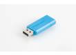 USB флэш-накопитель 8GB Verbatim Pin Stripe синий USB2.0