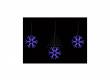 Занавес светодиодный фигурный "Снежинки-1" ULD-E1503-036/DTA BLUE IP20 SNOWFLAKES-1 