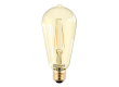 Лампа светодиодная ASD LED-ST64-deco 7Вт 230В Е27 3000К 630Лм золотистая IN HOME