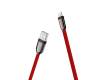 Кабель USB Hoco U74 Grand charging data cable for Lightning Red