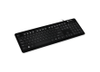 Клавиатура CANYON Wired standard keyboard, 104 keys, slim and glossy design, chocolate key caps, RU layout