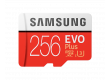 MicroSDXC флэш-накопитель 256GB SAMSUNG EVO PLUS Class 10, UHS-I, U3 (SD адаптер) 90MB/s,