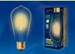 Лампа светодиодная Uniel Vintage LED-ST64-5W/GOLDEN/E27  форма конус