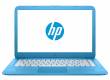 Ноутбук HP Stream 14-ax015ur Celeron N3060/4Gb/SSD32Gb/Intel HD Graphics/14"/HD (1366x768)/Windows 10 64/blue/WiFi/BT/Cam