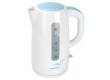 Чайник электрический Supra KES-3013 3л. 2200Вт белый/голубой (корпус: пластик)