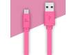 Кабель USB Hoco X5 Type-C Charging Cable Bamboo (1M) Розовый