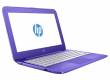 Ноутбук HP Stream 11-y001ur Celeron N3050/2Gb/SSD32Gb/Intel HD Graphics/11.6"/HD (1366x768)/Windows 10 64/violet/WiFi/BT/Cam