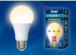 Лампа светодиодная Uniel LED-A60-10W/WW/E27/FR/MB три яркости