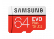 MicroSDXC флэш-накопитель 64GB Samsung Evo Plus Class 10 UHS-I U1 + adapter