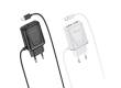 CЗУ Borofone BA50A Beneficence dual port charger with cable + Micro Black