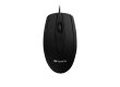 mouse CANYON wired optical Mouse with 3 buttons, DPI 1000, Black, cable length 1.15m