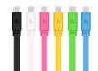 Кабель USB Hoco X5 Charging Cable for Apple Bamboo (1M) Голубой