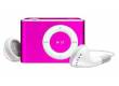 Портативный цифровой плеер Perfeo Music Clip Titanium 8 Gb розовый