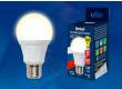 Лампа светодиодная Uniel LED-A60 12W/WW/3000К/E27/FR PLP01WH 1050 ЛМ Россия