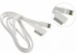Кабель USB Smartbuy Apple 30-pin магнитный 1,2 м, белый