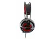 Наушники с микрофоном Steelseries Siberia v2 Dota2 Edition черный/красный 1м накладные оголовье (51143)