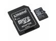 MicroSDHC флэш-накопитель 16GB Class 10 Kingston Canvas Select UHS-I (80/10MB/s) + adapter
