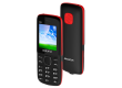Мобильный телефон Maxvi C22 black-red