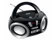 Аудиомагнитола Hyundai H-PCD100 черный/серебристый 4Вт/CD/CDRW/MP3/FM(dig)/USB/SD/MMC