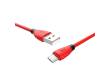Кабель USB Hoco X27m Excellent MicroUSB (красный)