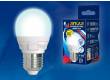 Лампа светодиодная диммир Uniel LED-G45 7W/4000K/E27/FR/DIM PLP01WH ЯРКАЯ РОССИЯ 