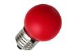 Лампа светодиодная FOTON_DECO GL45_1W/_RED_E27_красный  шар