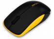 Компьютерная мышь Perfeo Wireless Assorty USB черно-желтая