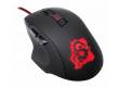 Мышь Oklick 725G DRAGON черный/красный оптическая (2400dpi) USB игровая (5but)