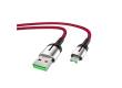 Кабель USB Hoco U68 Micro 4A Gusto flash charging data cable Red