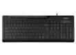 Клавиатура A4 KD-800 черный USB slim Multimedia (плохая упаковка)